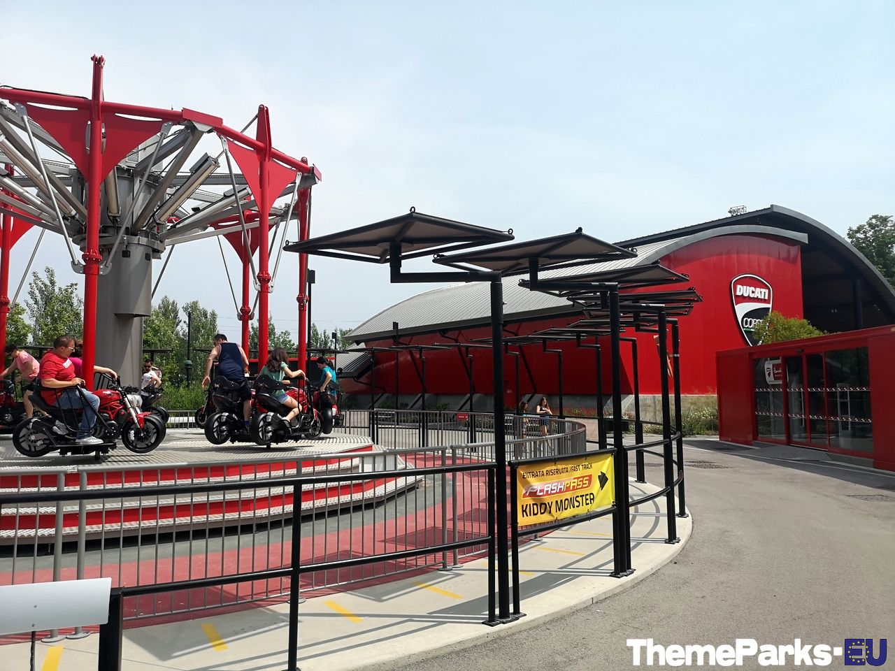 Racing into Ducati World at Mirabilandia Reviews ThemeParks EU